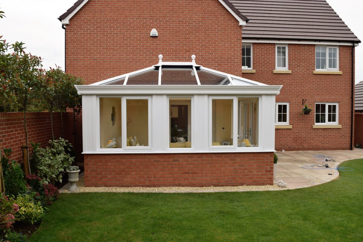upgraded conservatory to loggia